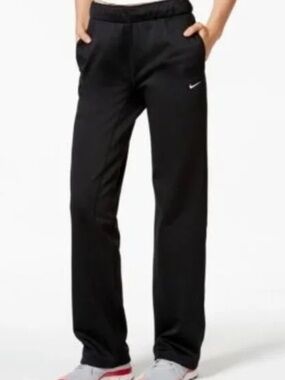 Nike Wide Leg Pants in Black